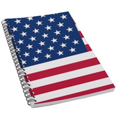 American Flag 5 5  X 8 5  Notebook by Valentinaart