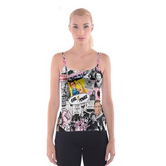 Feminism Collage  Spaghetti Strap Top by Valentinaart