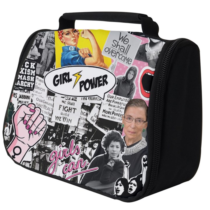 Feminism collage  Full Print Travel Pouch (Big)