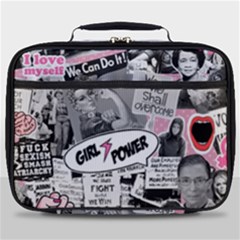 Feminism Collage  Full Print Lunch Bag by Valentinaart