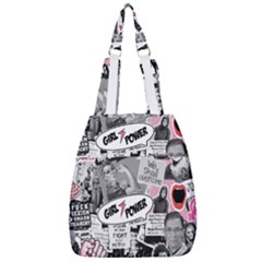 Feminism Collage  Center Zip Backpack by Valentinaart