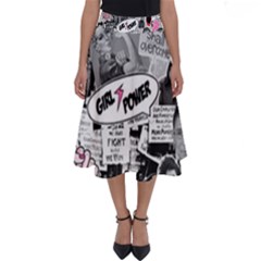 Feminism Collage  Perfect Length Midi Skirt by Valentinaart