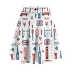 London Love High Waist Skirt by lucia