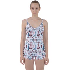 London Love Tie Front Two Piece Tankini by lucia