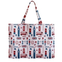 London Love Zipper Mini Tote Bag by lucia