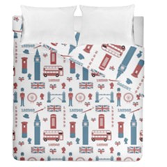 London Love Duvet Cover Double Side (queen Size) by lucia