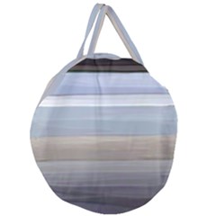 Pompey Beach Giant Round Zipper Tote by DeneWestUK