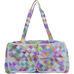 Mosaic Colorful Pattern Geometric Multi Function Bag