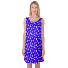 Spring Is Happy ! Sleeveless Satin Nightdress by 1dsign