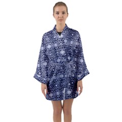 Chinoiserie Dandy Long Sleeve Kimono Robe