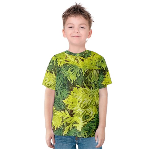 Garden Of The Phoenix Kids  Cotton Tee by Riverwoman