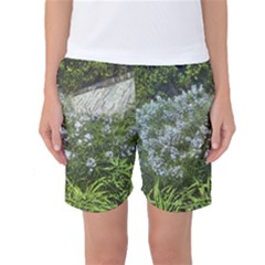 Lurie Garden Amsonia Women s Basketball Shorts by Riverwoman