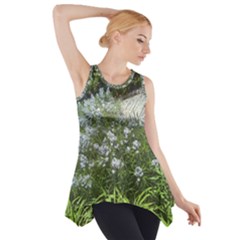 Lurie Garden Amsonia Side Drop Tank Tunic by Riverwoman