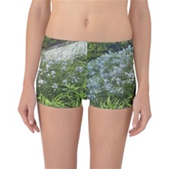 Lurie Garden Amsonia Reversible Boyleg Bikini Bottoms by Riverwoman