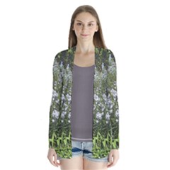 Lurie Garden Amsonia Drape Collar Cardigan by Riverwoman