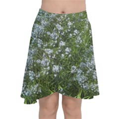 Lurie Garden Amsonia Chiffon Wrap Front Skirt by Riverwoman