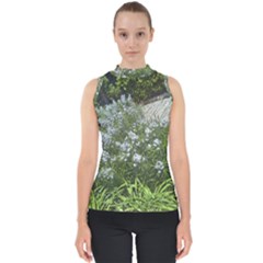 Lurie Garden Amsonia Mock Neck Shell Top by Riverwoman