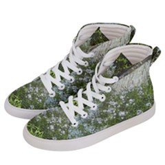 Lurie Garden Amsonia Men s Hi-top Skate Sneakers by Riverwoman