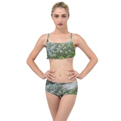 Lurie Garden Amsonia Layered Top Bikini Set by Riverwoman