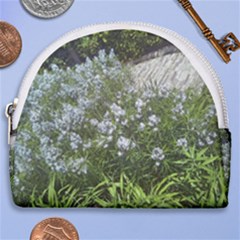 Lurie Garden Amsonia Horseshoe Style Canvas Pouch by Riverwoman