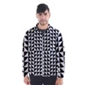 Optical Illusion Illusion Black Windbreaker (Men) View1