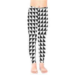 Optical Illusion Illusion Black Kids  Legging by Pakrebo