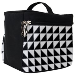 Optical Illusion Illusion Black Make Up Travel Bag (big)