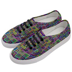 Wallpaper Background Colorful Women s Classic Low Top Sneakers by Pakrebo