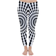 Starburst Sunburst Hypnotic Classic Winter Leggings by Pakrebo