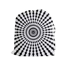 Starburst Sunburst Hypnotic Drawstring Pouch (xl) by Pakrebo