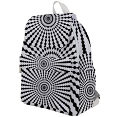 Starburst Sunburst Hypnotic Top Flap Backpack