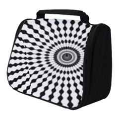 Starburst Sunburst Hypnotic Full Print Travel Pouch (small) by Pakrebo