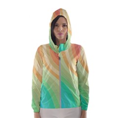 Arrangement Aesthetics Aesthetic Hooded Windbreaker (women) by Pakrebo