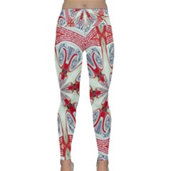 Kaleidoscope Background Bottles Lightweight Velour Classic Yoga Leggings by Pakrebo