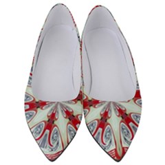 Kaleidoscope Background Bottles Women s Low Heels