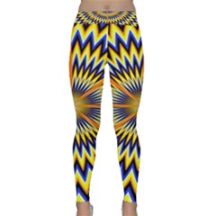 Illusion Head Idea Irritation Classic Yoga Leggings by Pakrebo