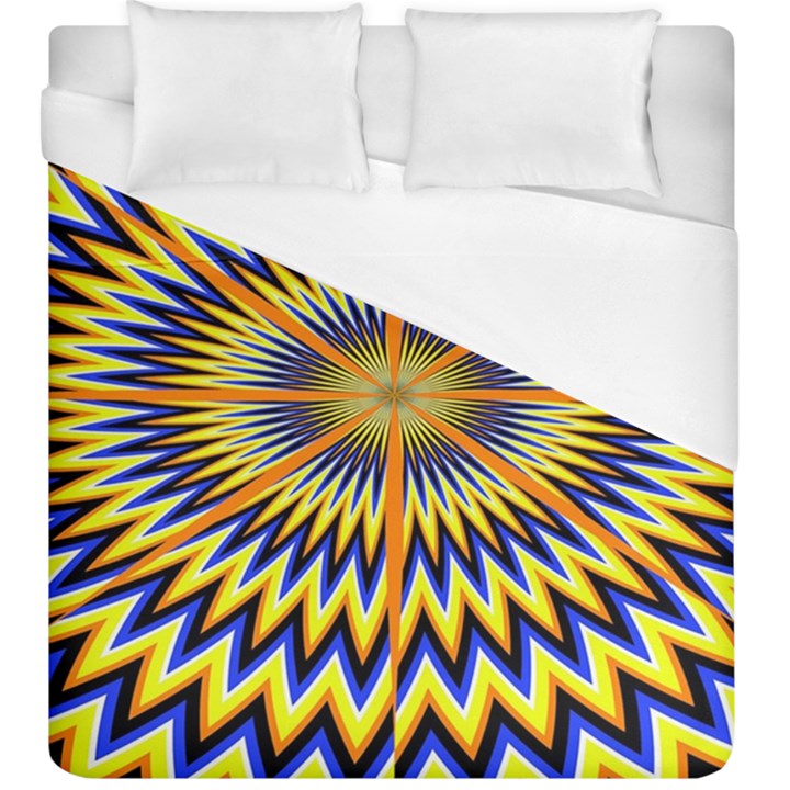 Illusion Head Idea Irritation Duvet Cover (King Size)