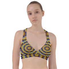 Illusion Head Idea Irritation Sweetheart Sports Bra by Pakrebo