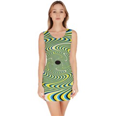 Illusion Idea Head Irritation Bodycon Dress by Pakrebo