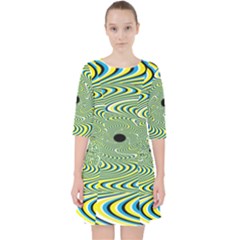 Illusion Idea Head Irritation Pocket Dress by Pakrebo