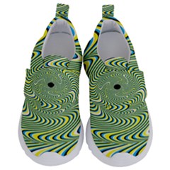 Illusion Idea Head Irritation Kids  Velcro No Lace Shoes by Pakrebo