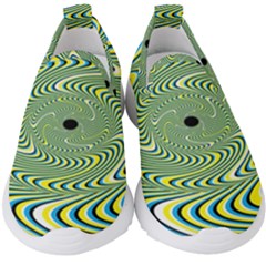 Illusion Idea Head Irritation Kids  Slip On Sneakers by Pakrebo