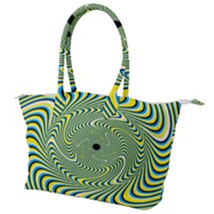 Illusion Idea Head Irritation Canvas Shoulder Bag by Pakrebo