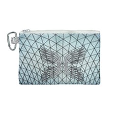 Graphic Pattern Wing Art Canvas Cosmetic Bag (medium) by Pakrebo