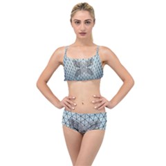 Graphic Pattern Wing Art Layered Top Bikini Set by Pakrebo