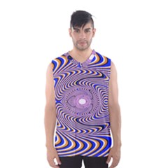 Illusion Head Idea Irritation Men s Basketball Tank Top by Pakrebo