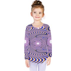 Illusion Head Idea Irritation Kids  Long Sleeve Tee