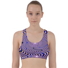 Illusion Head Idea Irritation Back Weave Sports Bra by Pakrebo