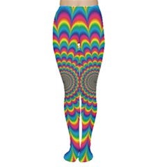 Psychedelic Colours Vibrant Rainbow Tights by Pakrebo