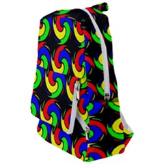 Swirls Pattern Seamless Wallpaper Travelers  Backpack